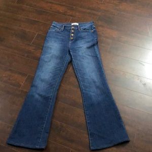Madewell flea market flare jeans